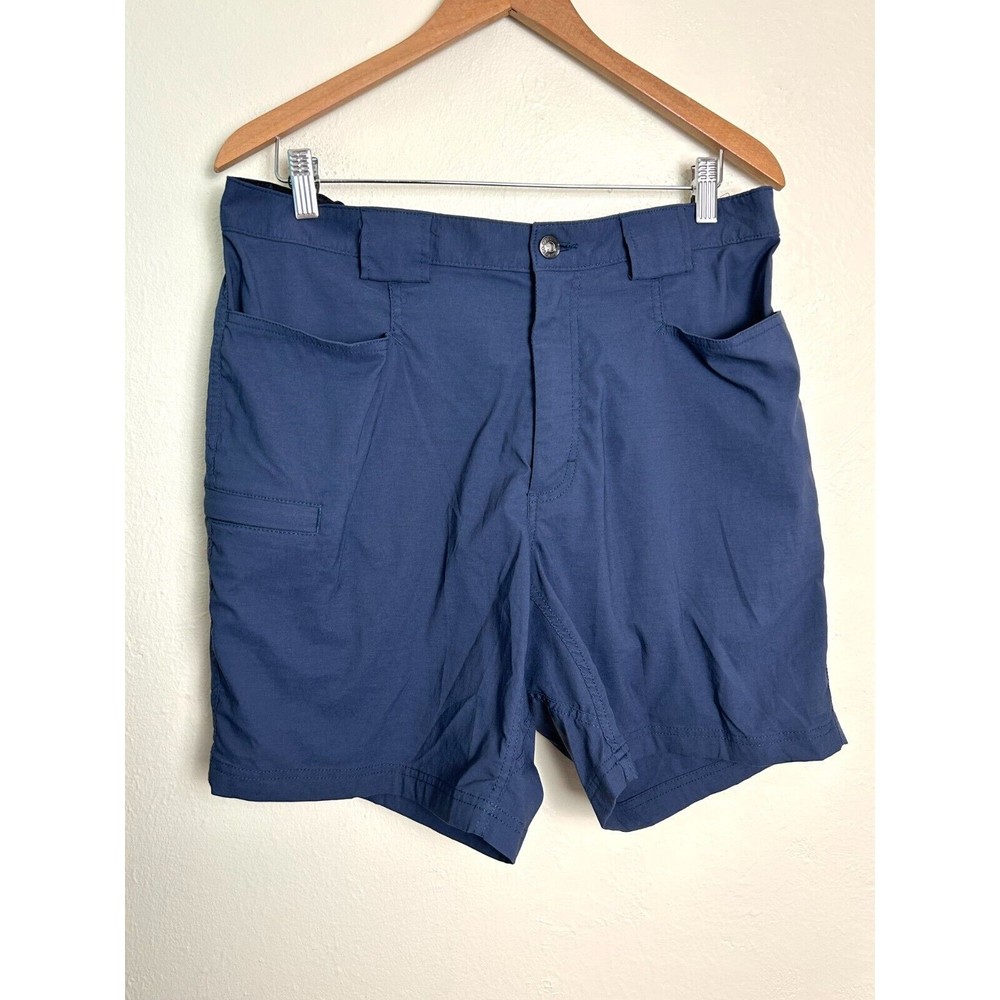 Duluth Trading Co Shorts Mens Large Cargo Shorts Blue